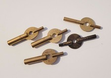 LOT OF 5 CARRIAGE CLOCK KEYS
