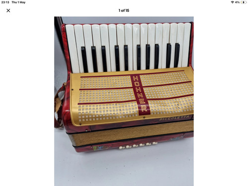 Accordion hohner picollo - accordion,