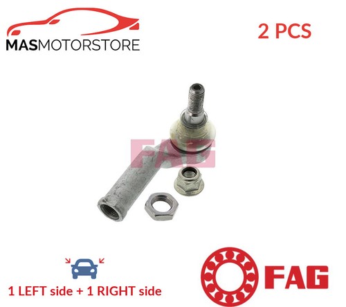 Track rod end rack - end,