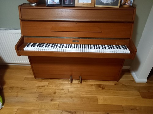 Kemble upright piano - kemble,