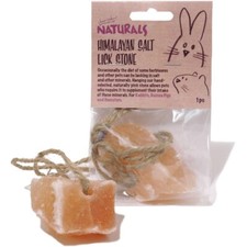 Rosewood Naturals Himalayan Salt Lick Stone Small Animals Rabbit Guinea Pig