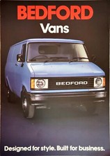 Bedford CF Vans Brochure 1981