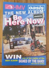 OASIS Be Here Now 1997 2-sided