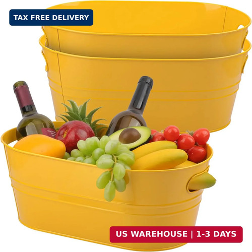 Pack x 6 yellow - x, 9"