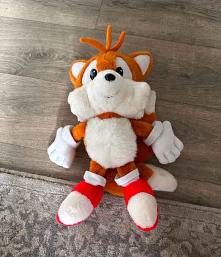 Sonic the hedgehog tails plush - sonic,