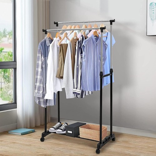 Heavy duty metal clothes rail - duty,