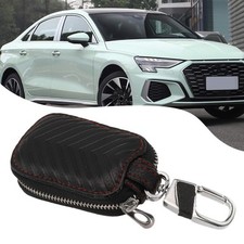 Soft and Shockproof Key Bag Case Cover Reliable Car Key Protection Leather