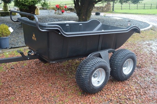 Heavy duty atv tipping trailer - heavy,
