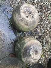 Georgian stone gate balls