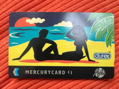 Durex mercury phone card - mercury,
