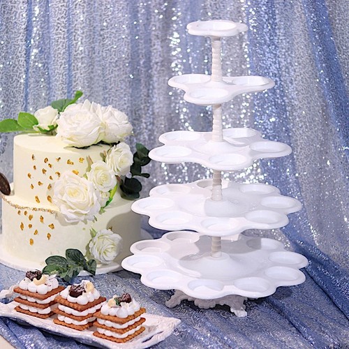 White tier plastic - 5,