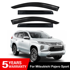 4pcs Smoke Tinted Wind