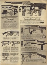 1964 PAPER AD Toy Marx Mattel's Shootin Shell Winchester Texas Ranger Cap Gun 