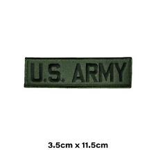 US Army Patch Badge Green Jacket Uniform Dress Rank Patches