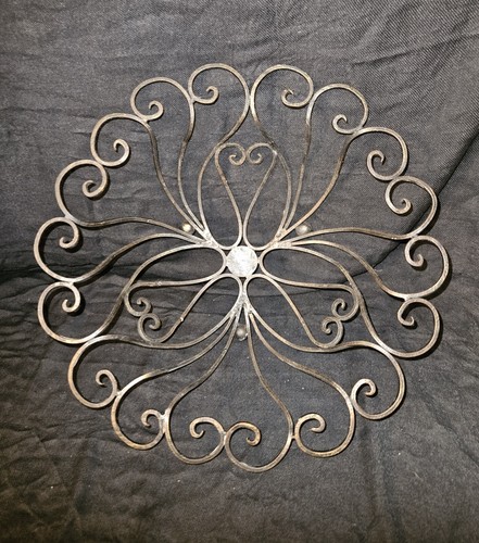 Antique brass metal display - metal,