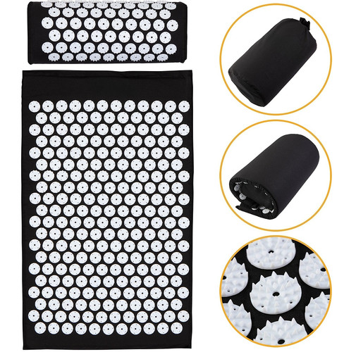 Acupressure mat and pillow - acupressure, set
