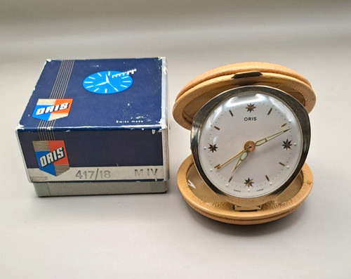 Vintage oris alarm clock - vintage,