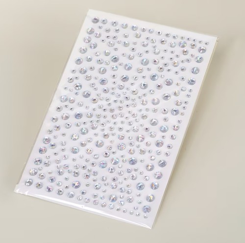 Adhesive glitter jewel tattoo - jewel,