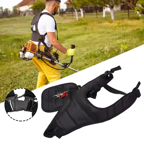 Padded shoulder harness strap - harness,