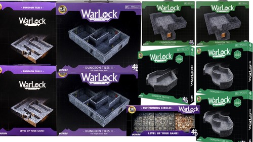Huge warlock tiles bundle - tiles,