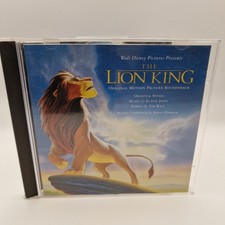 Disney The Lion King Original Motion Picture Soundtrack CD inc Circle of Life