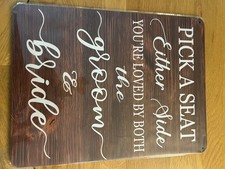 Wedding Day Beautiful Sign For Guests Seating Plan At Wedding