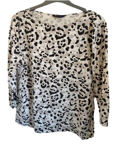 Ladies black mix - black, print
