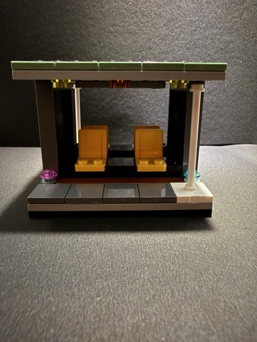 Custom lego bus stop train - custom, /