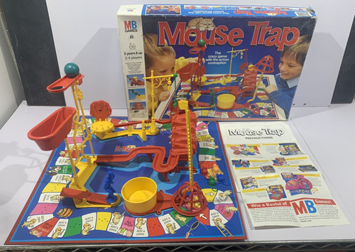 Vintage mouse trap board - mouse,
