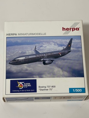 Herpa alaska airlines boeing - herpa,