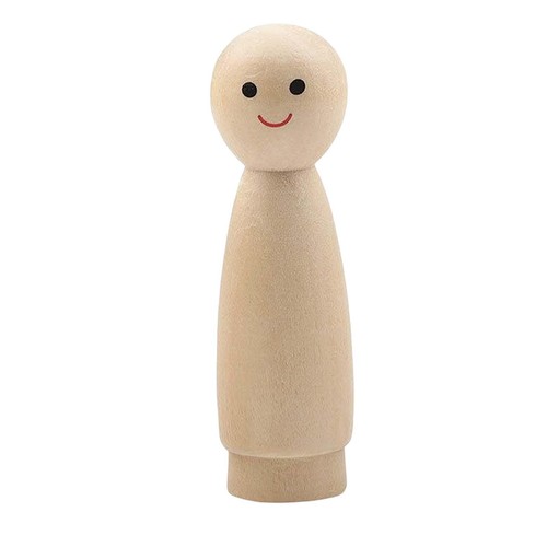 Wood figures smooth surface - wood,