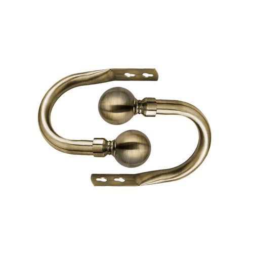 Metal curtain hold backs x - curtain, 2
