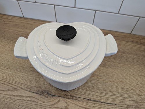 Creuset rare white cast - creuset,