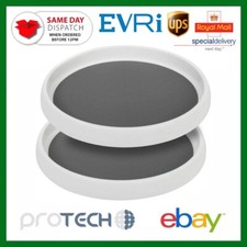 Non-Skid Lazy Susan Turntable Organizer 10 Inch 360 Rotating Spice Jars Tray