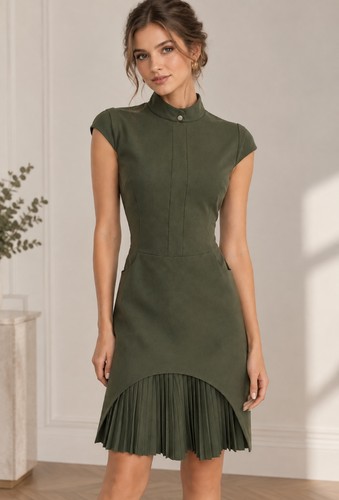 Karen millen khaki military - khaki,