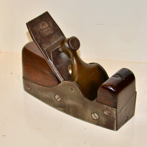 Iron base brass lever - a,
