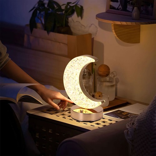 Table lamp crystal night light - table,