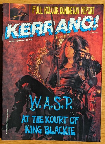Wasp kerrang issue 154 - kerrang!,
