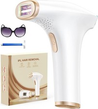 IPL Laser Hair Removal 3-in-1 Device Unisex Gold EU Plug – Permanent Painless