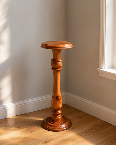Vintage wood flower stand - vintage,