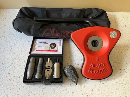Alko caravan wheel lock kit - alko,