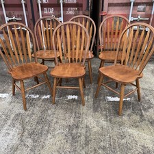 6 Solid Pine Windsor Style