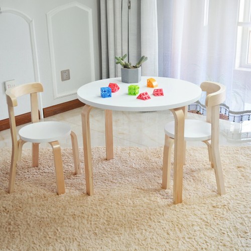 Kids table and - 2x, chairs