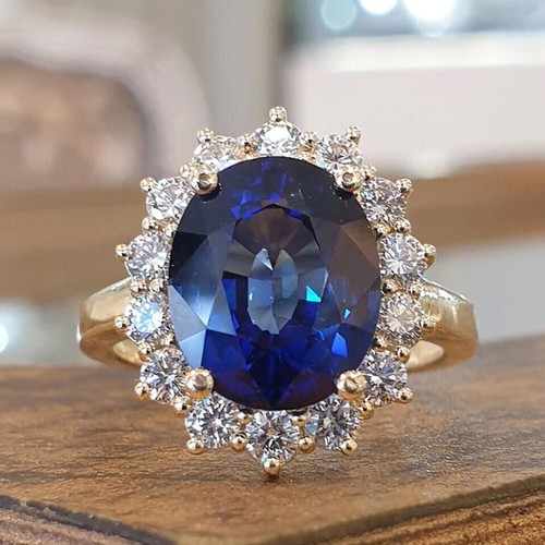 4ct oval cut - 4ct, sapphire