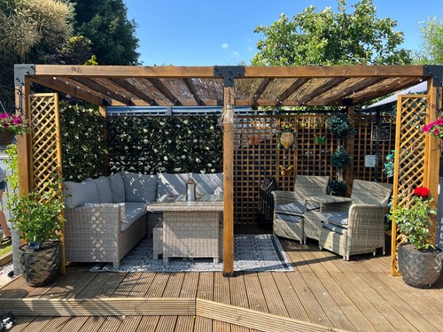 Pergola base post garden - pergola,