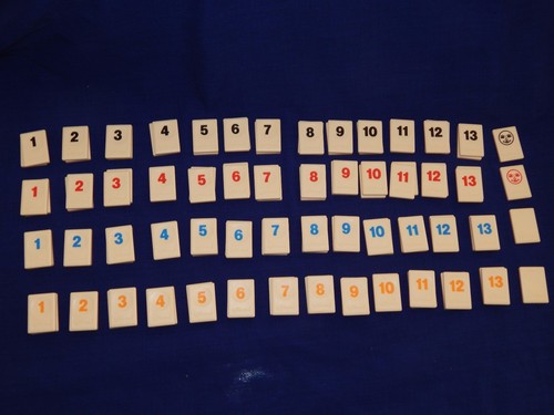 Rummikub travel tiles number - travel,