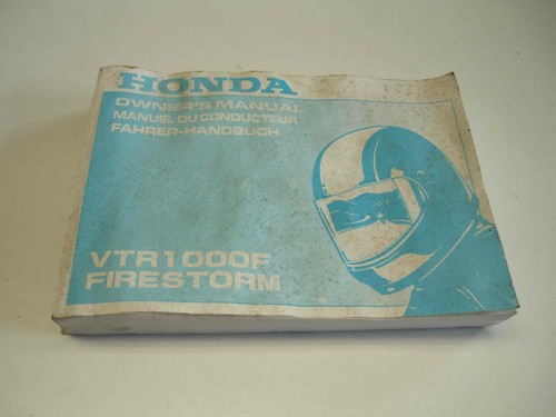 Genuine honda drivers manual - genuine,