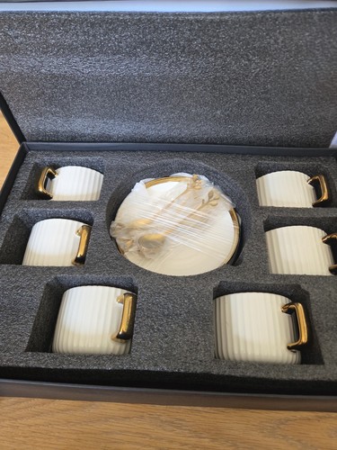 Coffee tea set - coffee/tea, cups,