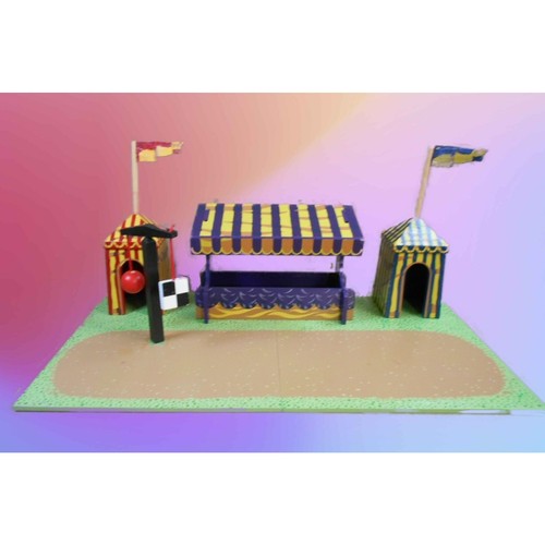 Toy van jousting tournament - toy,
