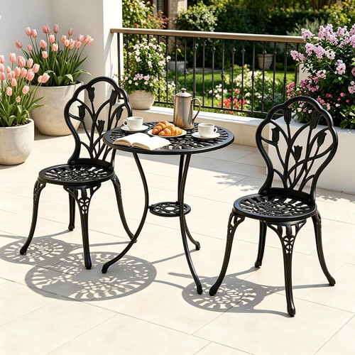 Premium black cast aluminum - premium,